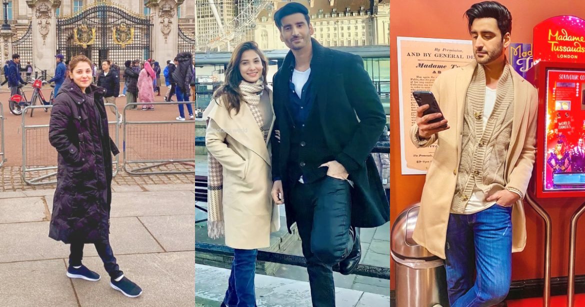 Amazing Pictures Of Hina Altaf & Agha Ali From London