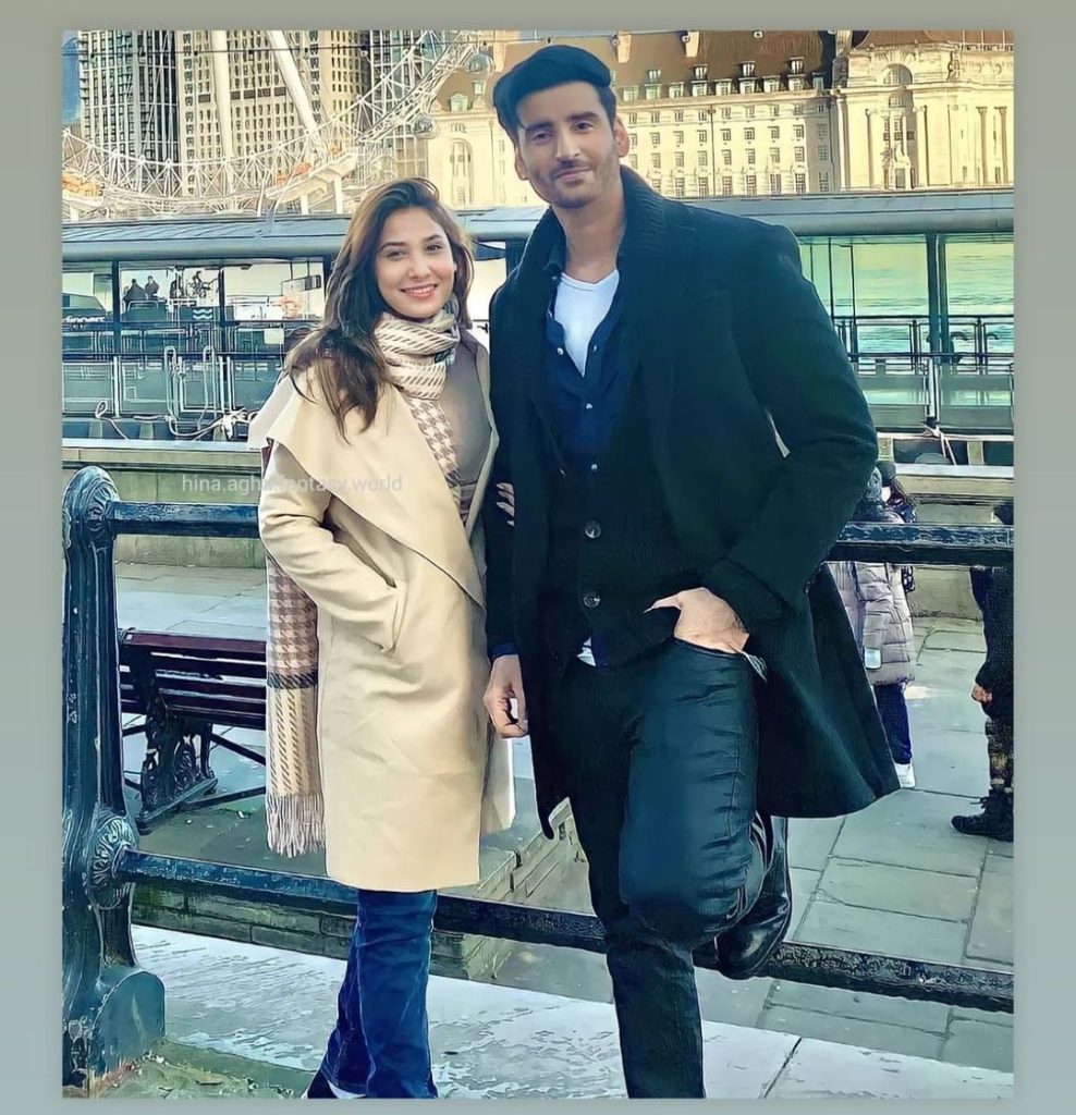 Hina Altaf & Agha Ali New Pictures from London