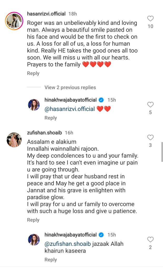 Hina Bayat Shares Emotional Note & Last Rites' Pictures of Husband