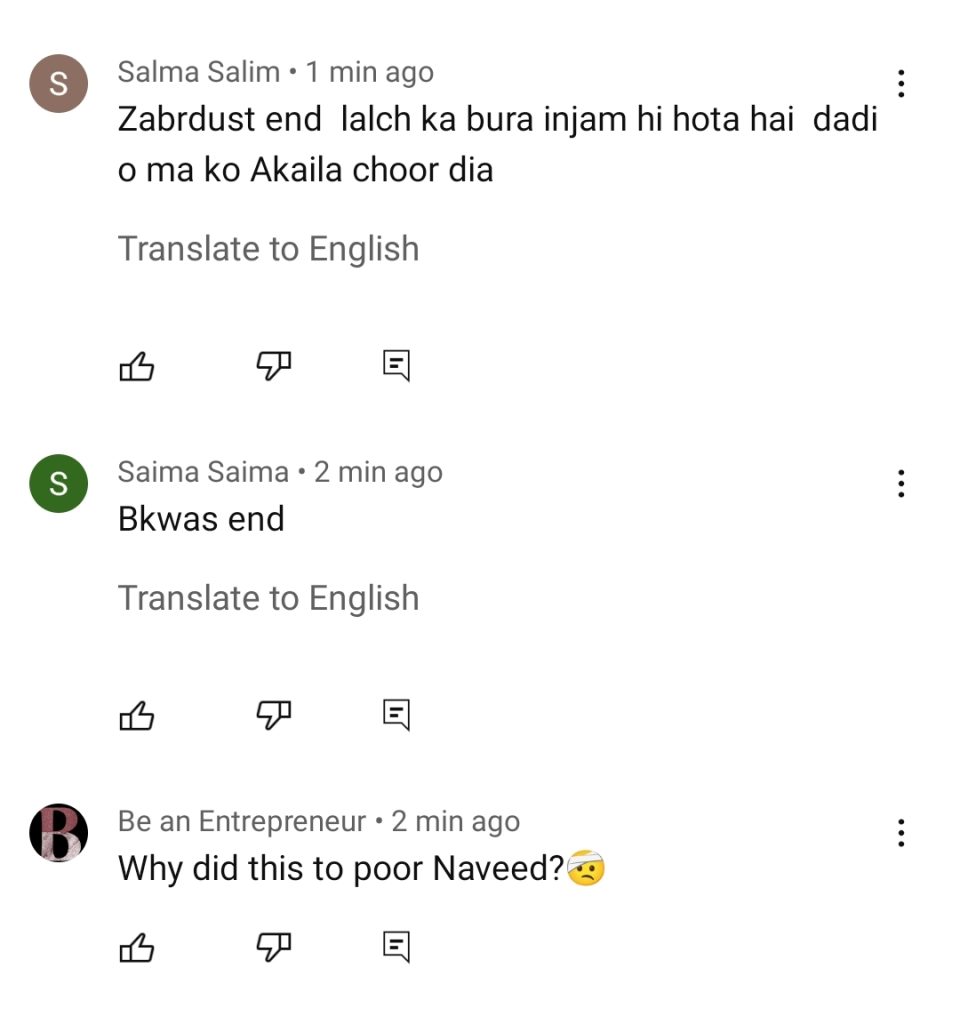 Wabaal Last Episode Public Reaction