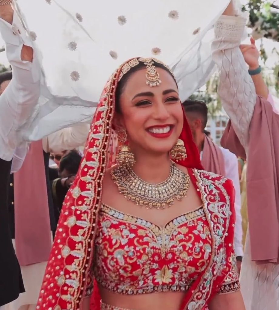 Ushna Shah Shares Beautiful Video From Her Wedding