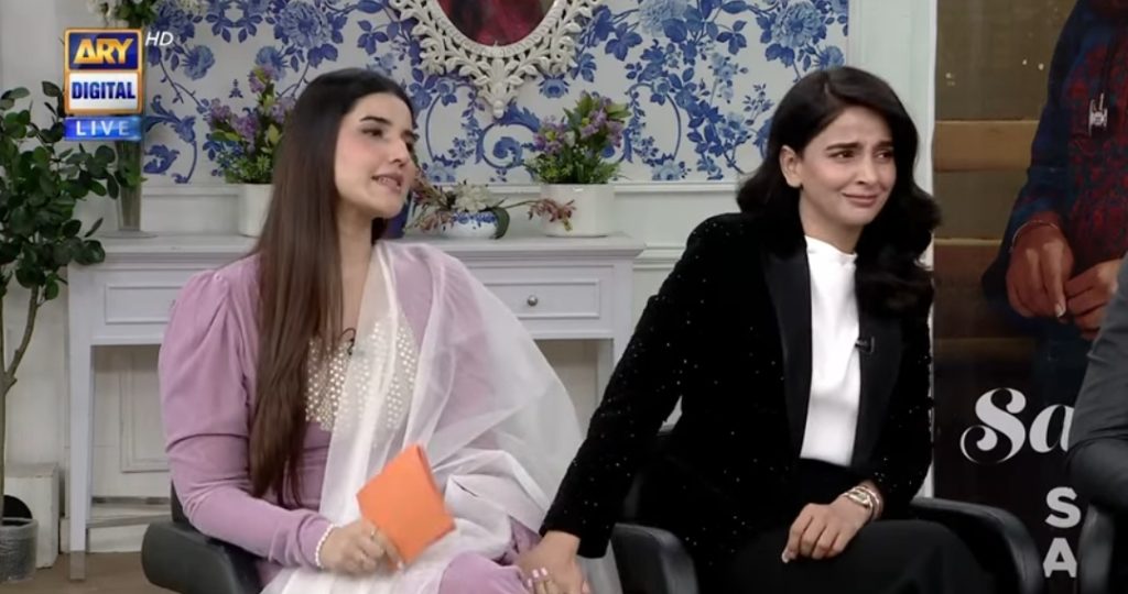 Hareem Farooq Showers Saba Qamar with Admiration