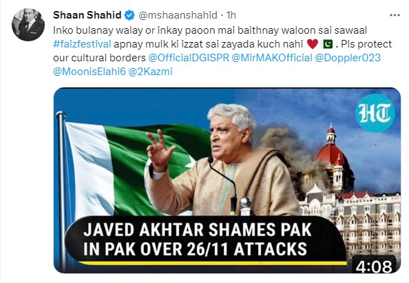 Pakistani Celebrities Call Out Javed Akhtar's Anti-Pakistan Statements