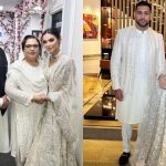 amir-khan-and-faryal-makhdoom-at-a-wedding