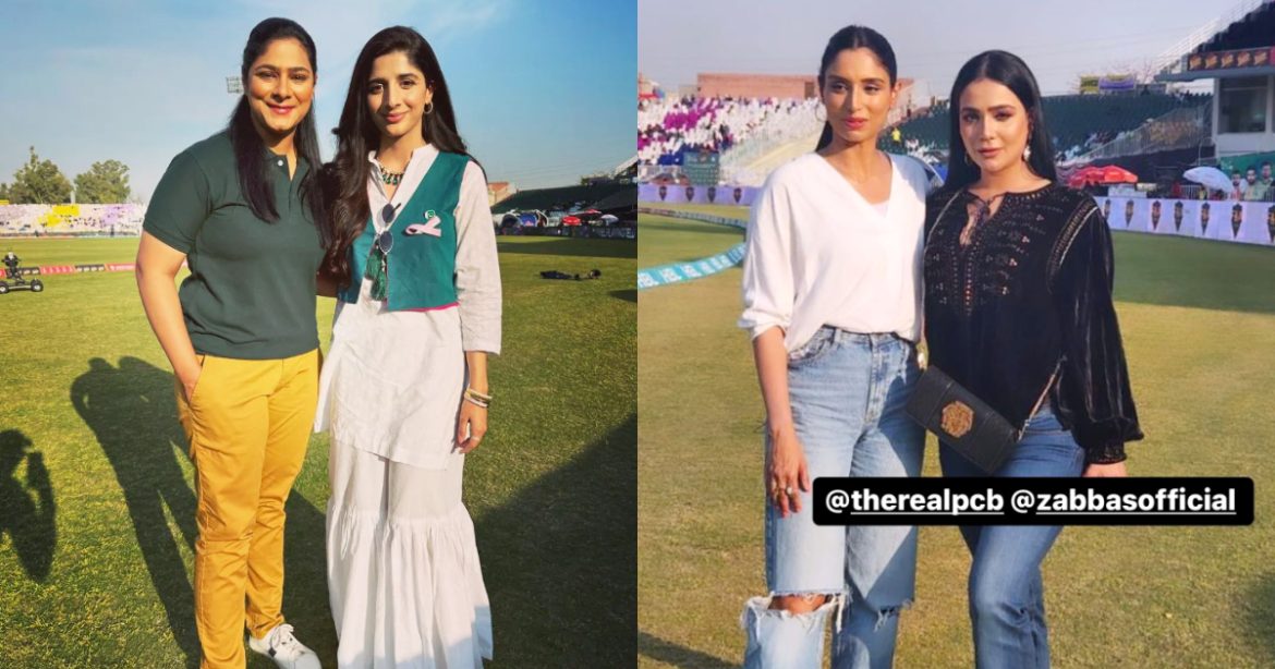 Pakistani Celebrities Support Women PSL Matches