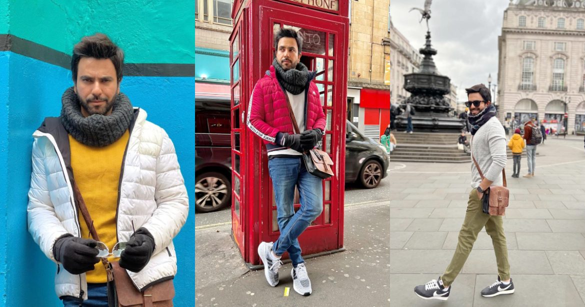 Junaid Khan Looks Dashing On His London Trip