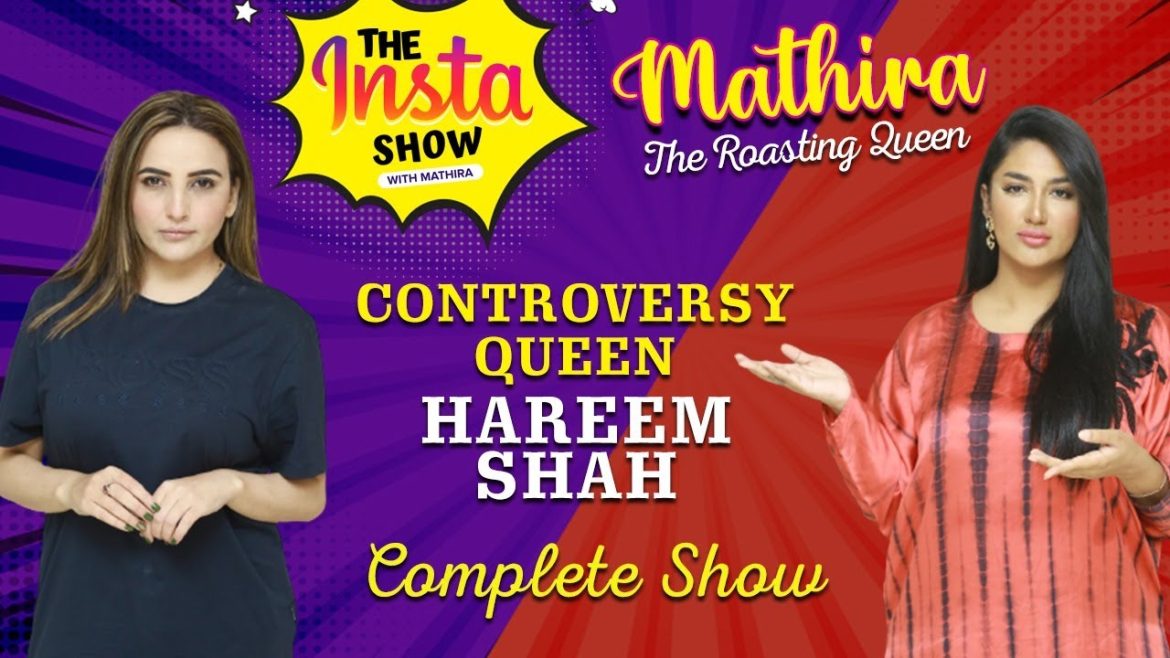 Mathira’s Statements Make Hareem Shah Cry During Interview