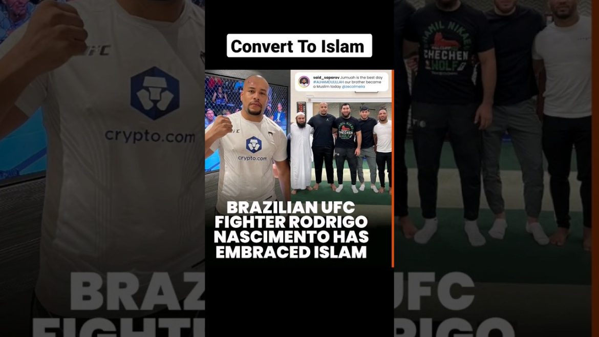 Famous Brazilian MMA Fighter Embraces Islam