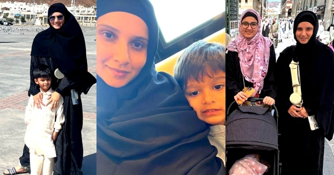 Sania Mirza Pictures From Madina With Family