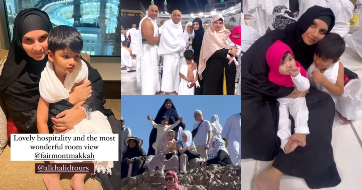 Sania Mirza Performed Umrah With Family – Beautiful Pictures