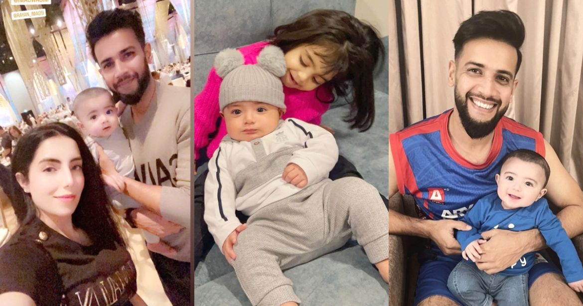 Cricketer Imad Wasim Beautiful Family Pictures From Dubai
