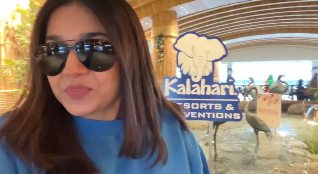 Sanam Jung Shares Family Vlog From Kalahari Water Park Texas