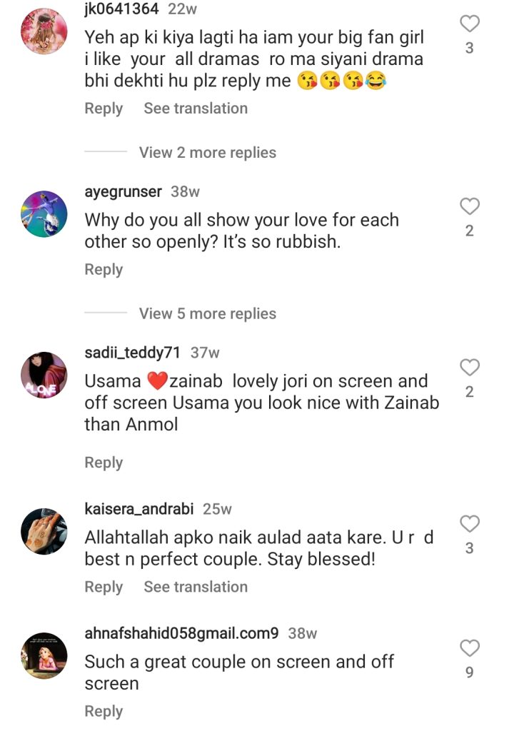 Zainab Shabir Reveals Her Relationship Status With Usama Khan