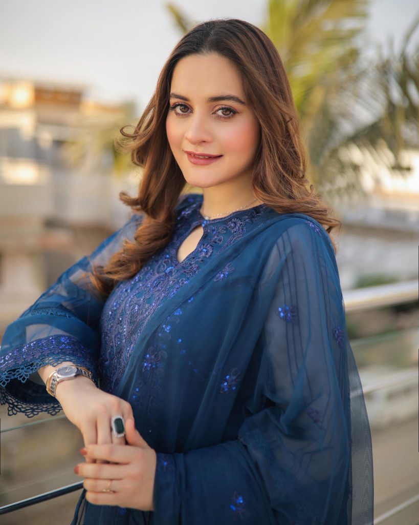 Aiman Khan Muneeb Butt New & Adorable Family Pictures