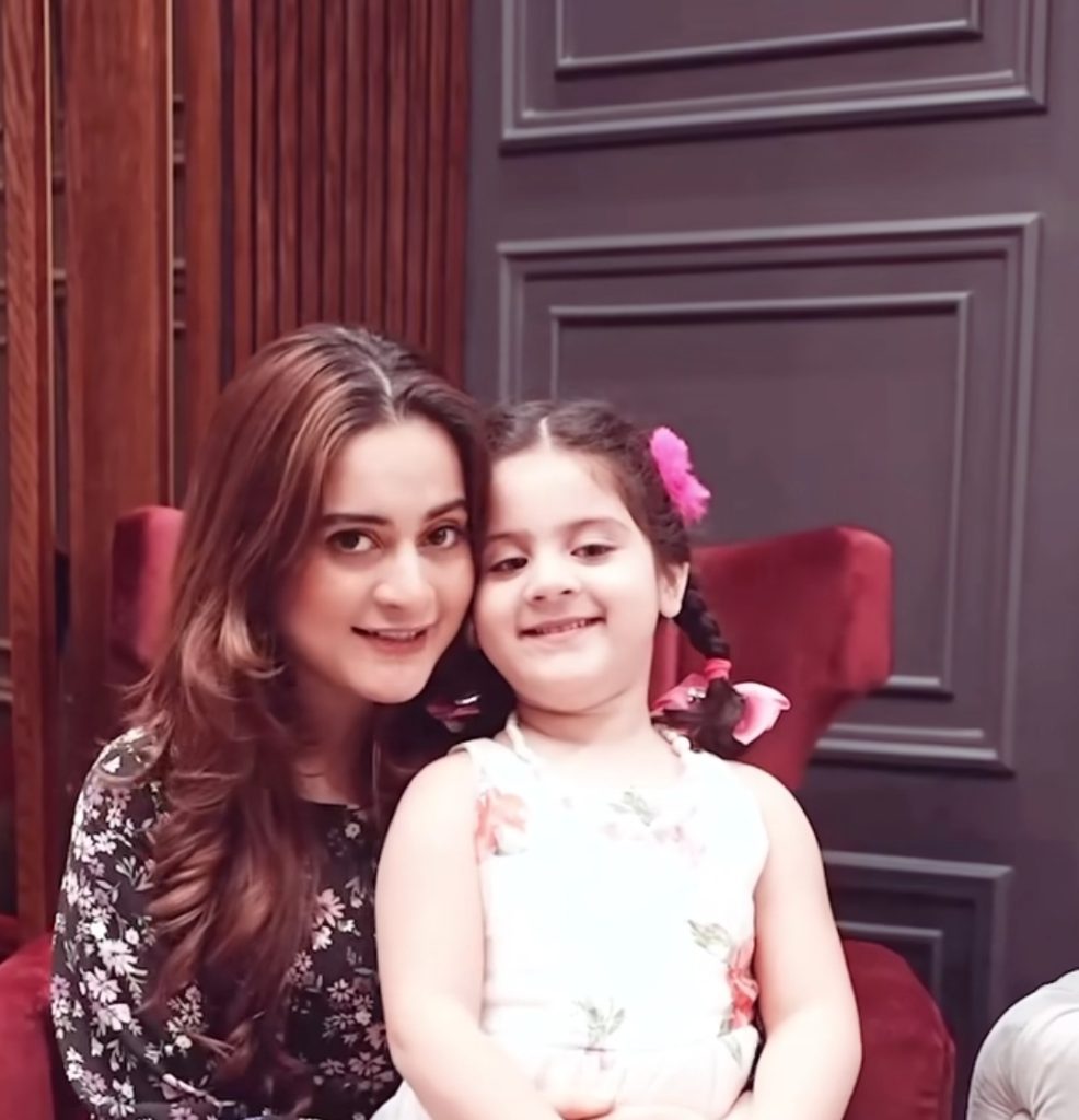 Aiman Khan Muneeb Butt New & Adorable Family Pictures