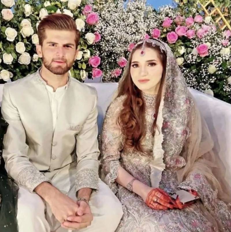 Shaheen Shah Afridi Celebrates PSL 8 Win With Wife Ansha Afridi