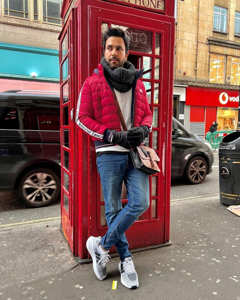 Junaid Khan Looks Dashing On His London Trip