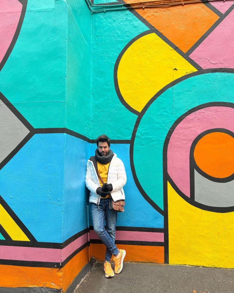 Junaid Khan Looks Dashing On His London Trip