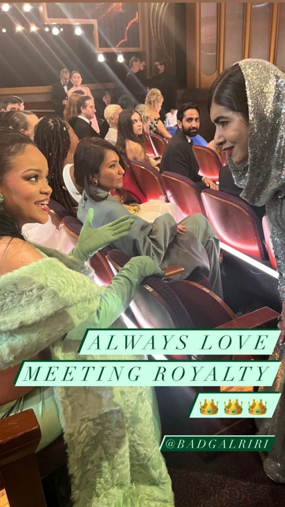 Malala Yousafzai With Husband Asser Malik At The Oscars