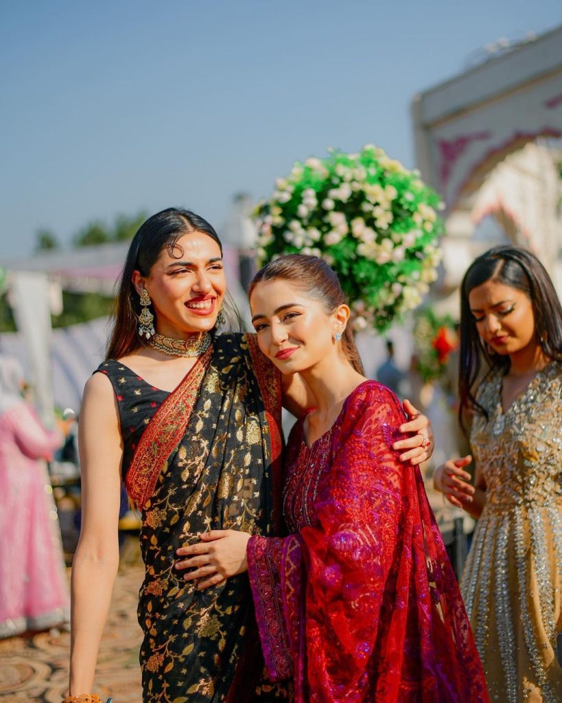 Merub Ali Beautiful Clicks From A Friend's Wedding