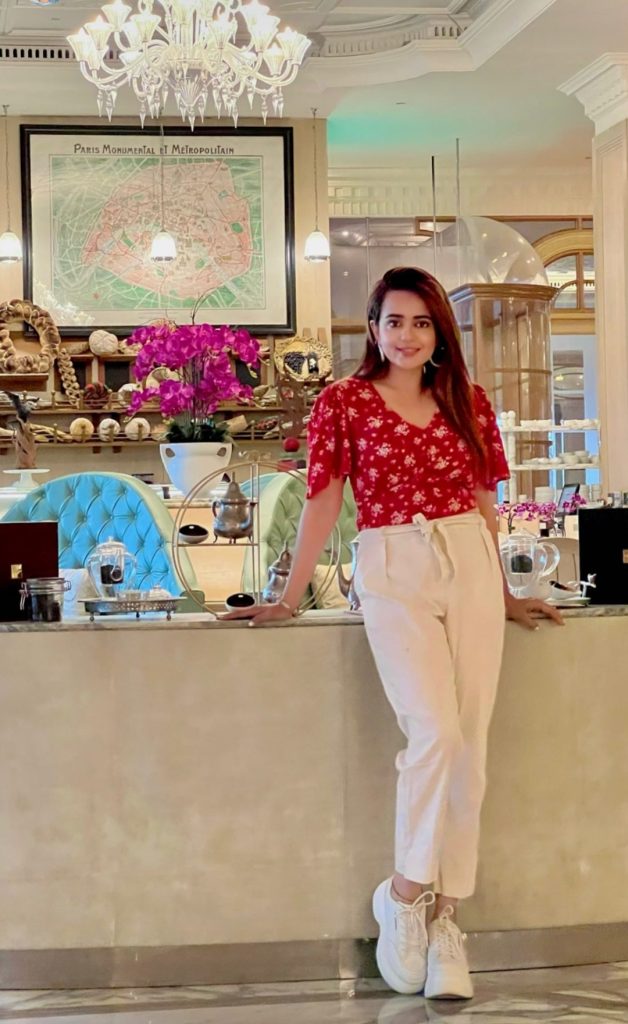 Sumbul Iqbal Latest Pictures From Dubai's Luxury Locations