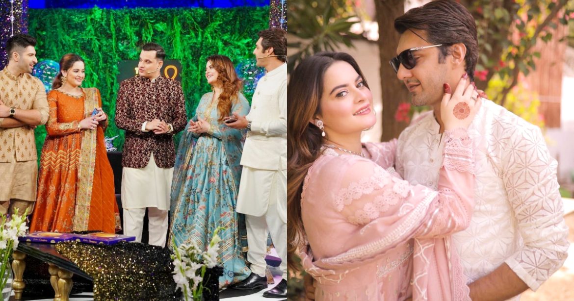 Gorgeous Clicks Of Aiman Khan & Minal Khan From Eid 2023
