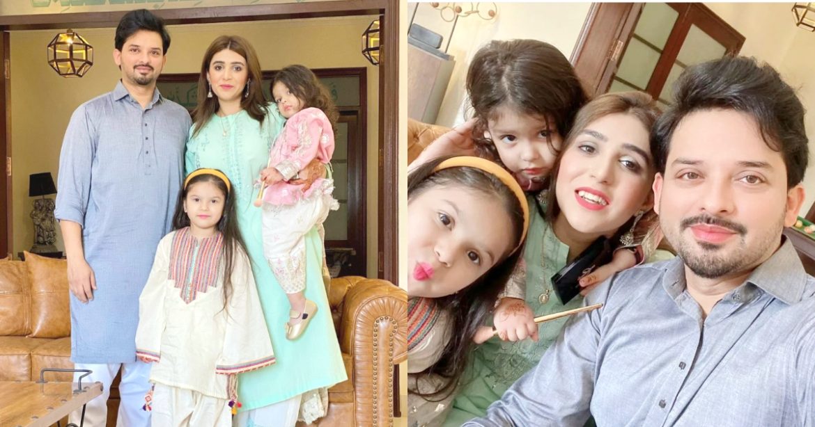 Eid Pictures Of Actor Noman Habib With His Beautiful Family