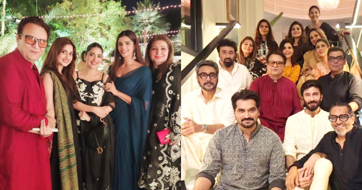 Celebrities Get Together For Eid Dinner At ARY Salman Iqbal’s House