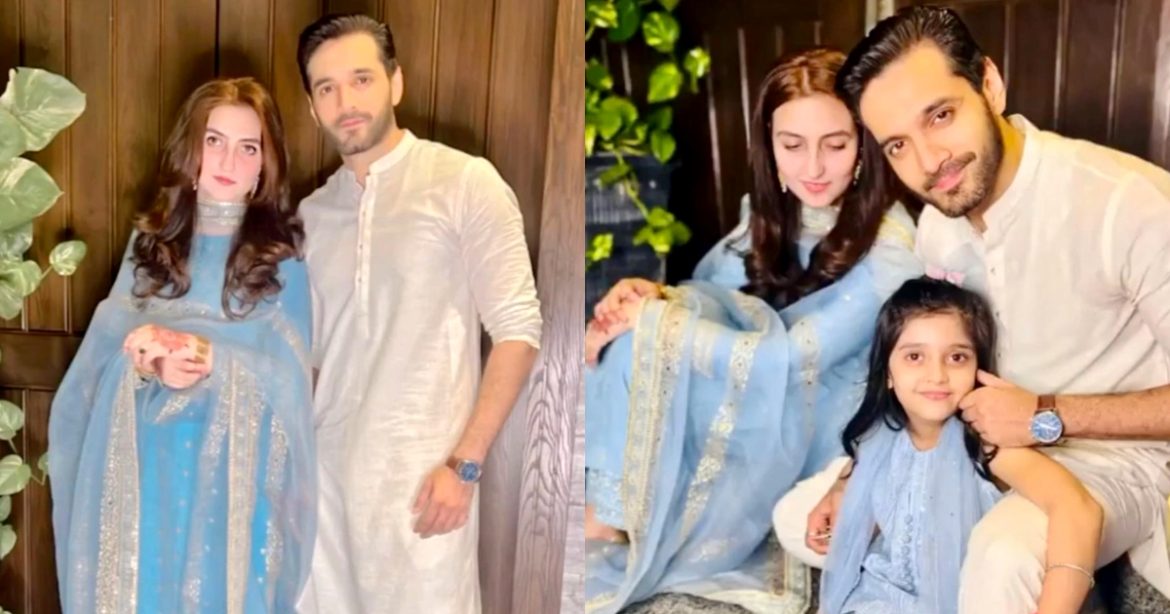 Wahaj Ali’s Beautiful Pictures With Wife And Daughter