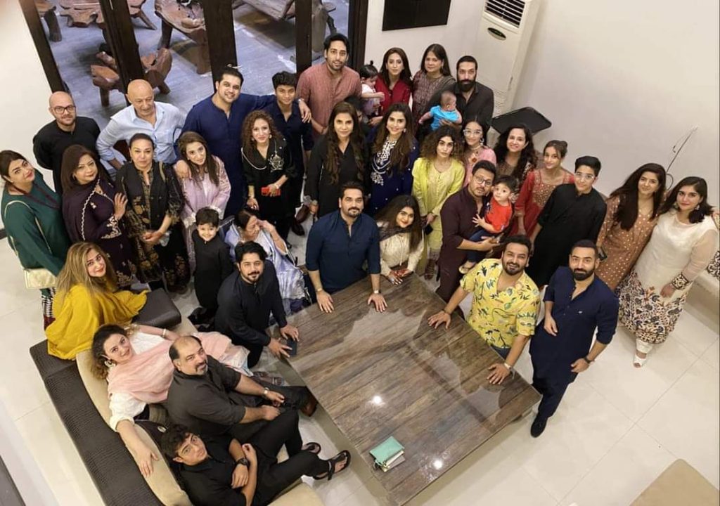 Humayun Saeed Family Pictures From Eid Get together