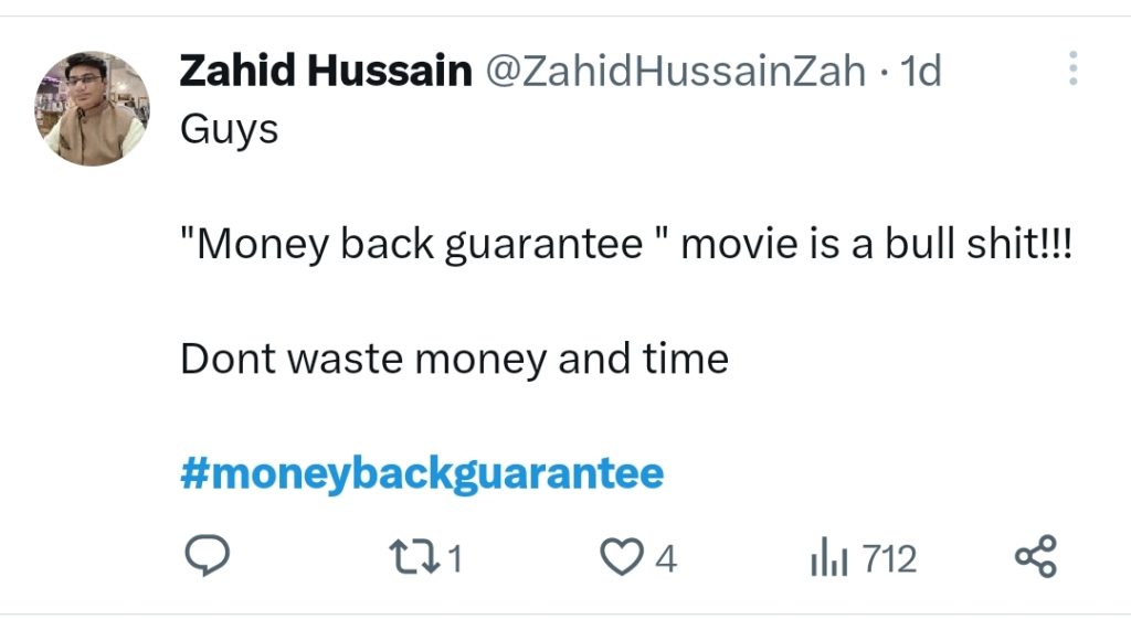 Money Back Guarantee Public Reviews