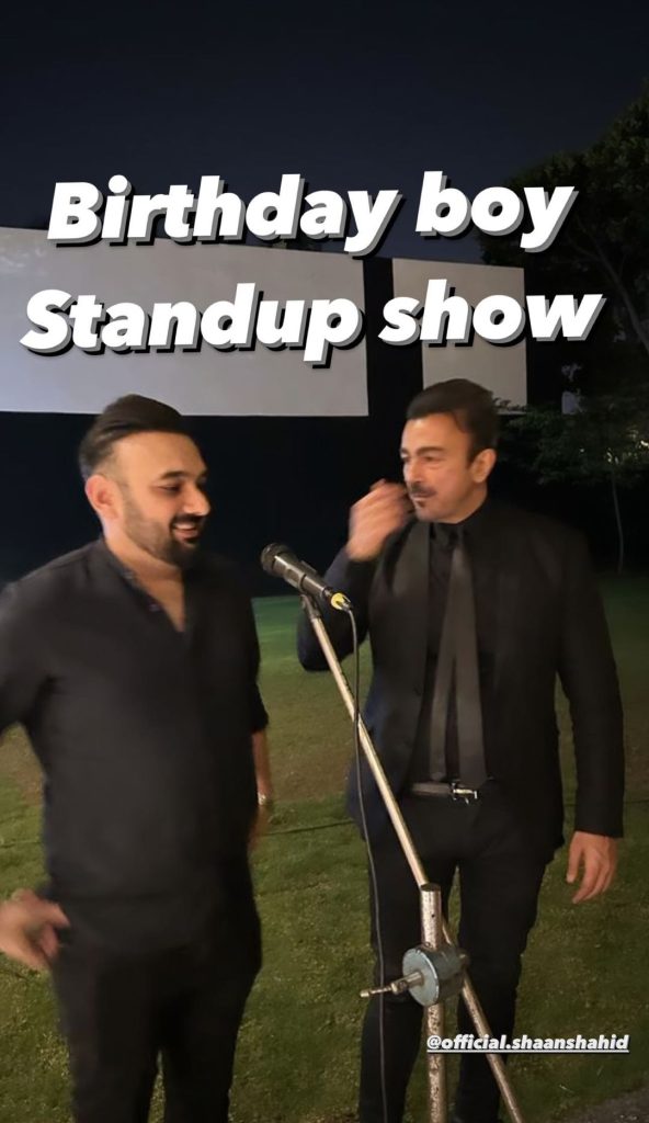 Shaan Shahid 52nd Birthday Celebration With Friends & Family