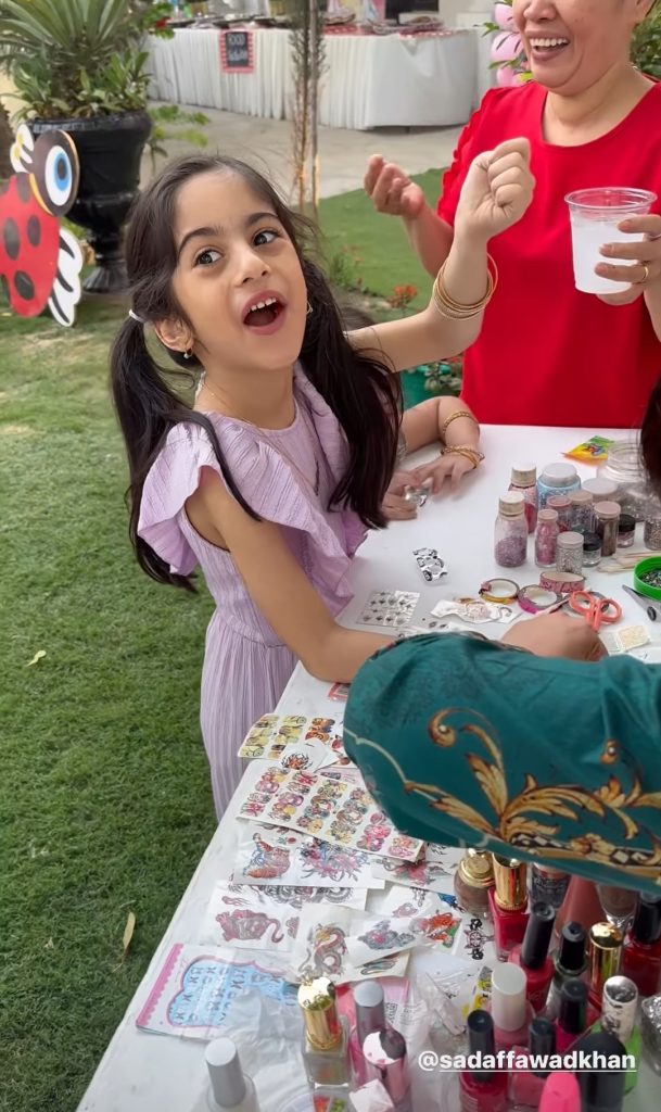 Ammara Hikmat Daughter's Picnic Themed Birthday Party