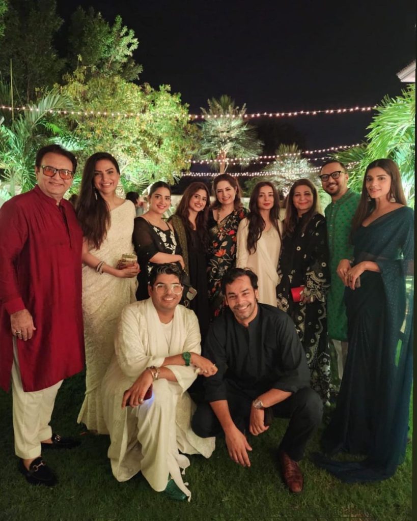 Celebrities Get Together For Eid Dinner At ARY Salman Iqbal's House