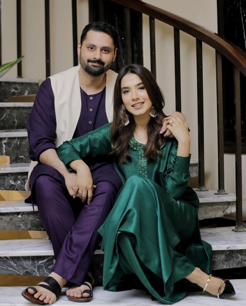Mansha Pasha Shares Beautiful Pictures With Husband Jibran Nasir