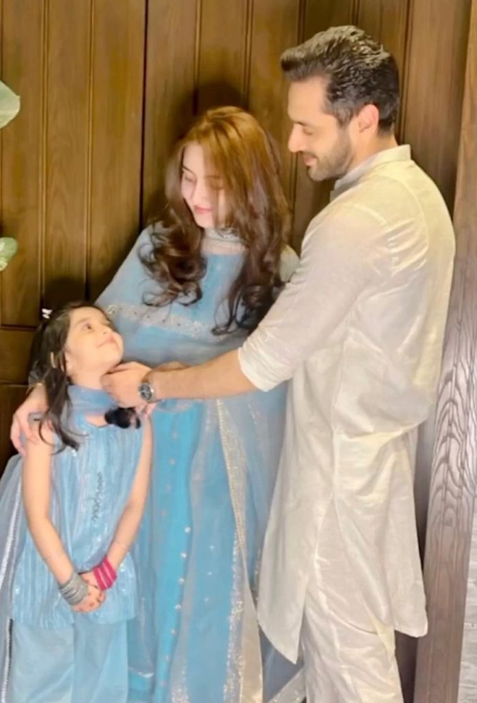Wahaj Ali's Beautiful Pictures With Wife And Daughter