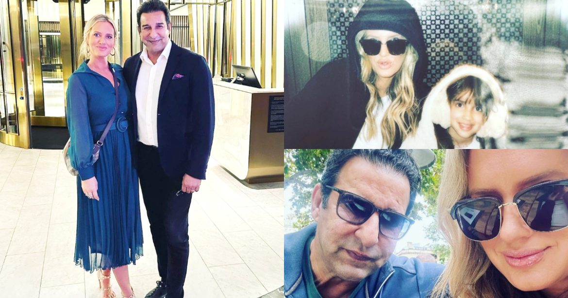 Latest Clicks Of Wasim Akram With His Family From Sydney, Australia