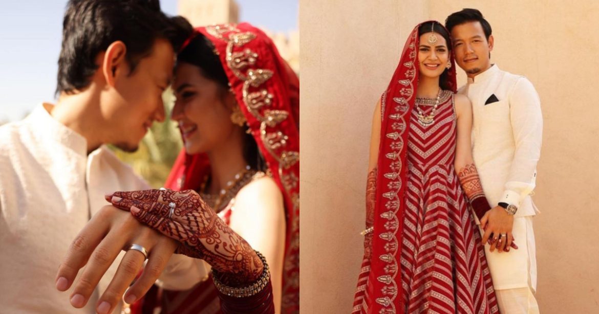 Beautiful Actress Madiha Imam Wedding Pictures