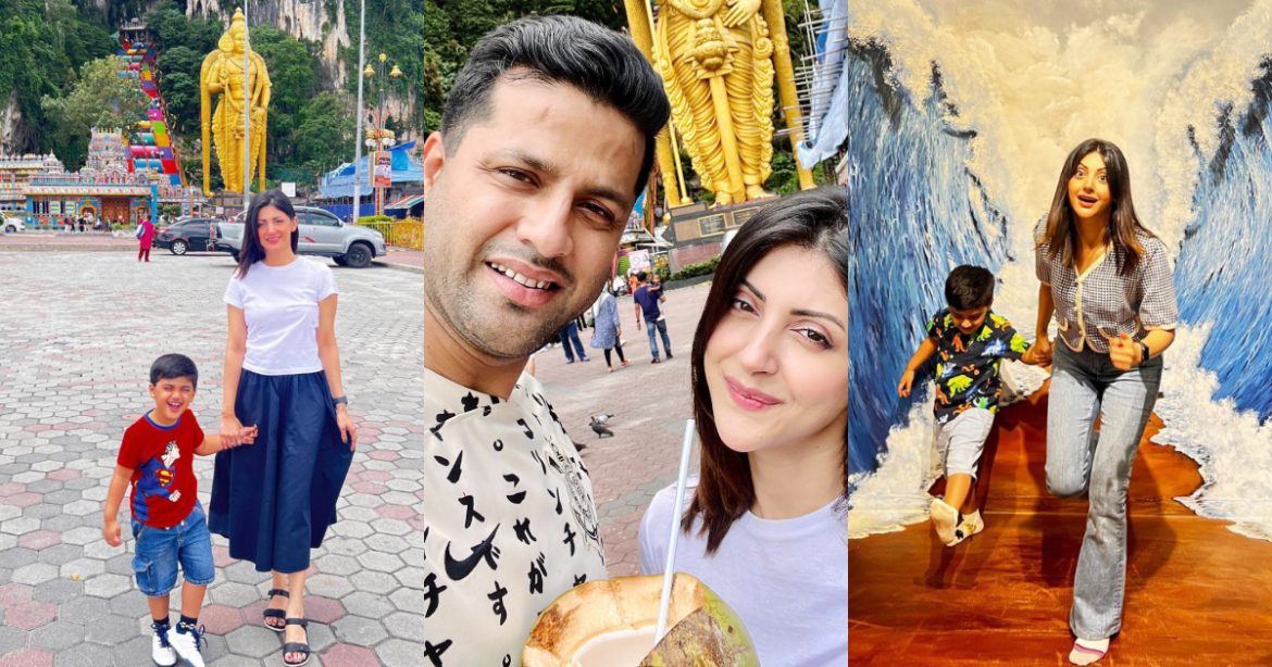 Moomal Khalid Visits Batu Caves And 3D Museum On Trip To Malaysia