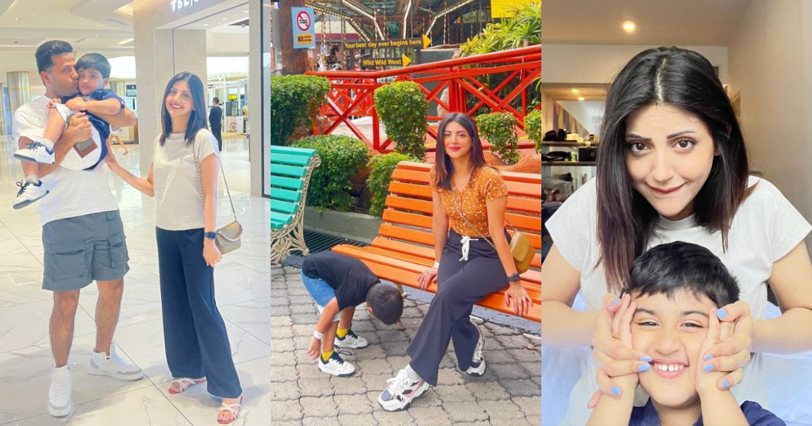 Moomal Khalid’s Latest Beautiful Family Pictures From Malaysia