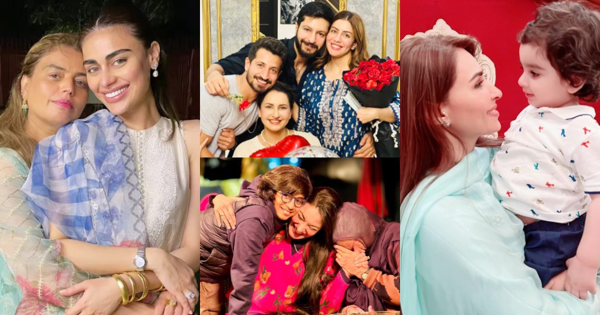 Pakistani Celebrities Share Pictures And Wishes On Mother’s Day