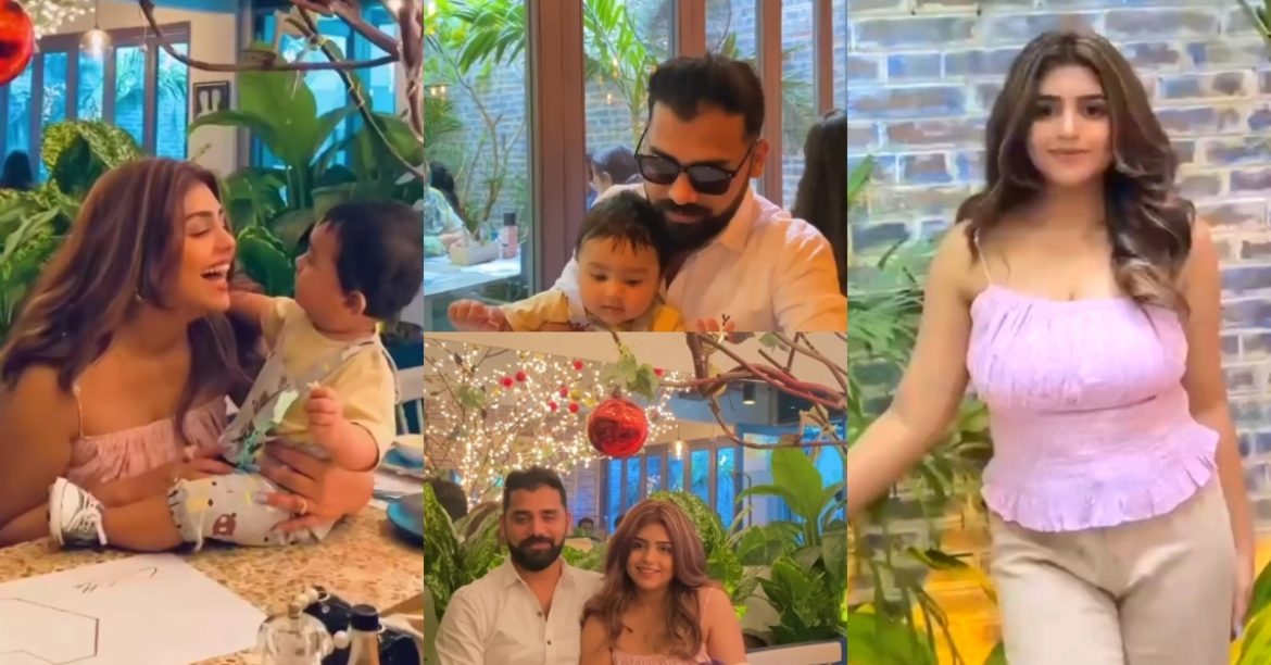 Suno Chanda Fame Gorgeous Anumta Qureshi New Family Pictures