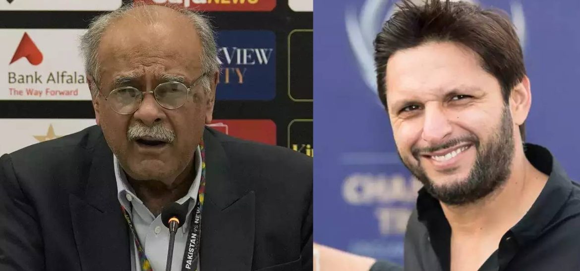Najam Sethi Gave A Critical Reply To Shahid Afridi Over His Statement