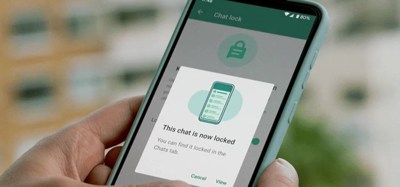 Whatsapp lock chat feature