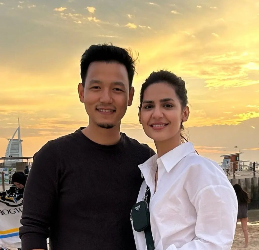 Madiha Imam Pictures From Dinner with Husband In Dubai