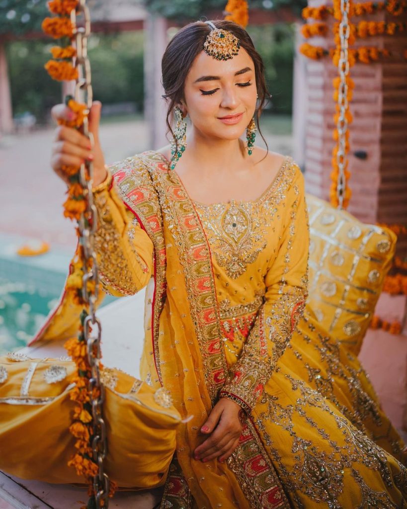 Wahaj & Yumna Look Stunning Together In Recent Look For Maha Wajahat Bridal Photoshoot