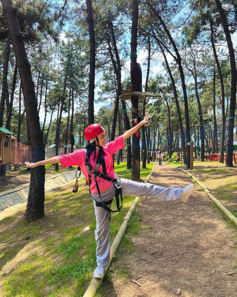 Ayeza Khan And Danish Taimoor Share Clicks From Adventure Park In Turkey