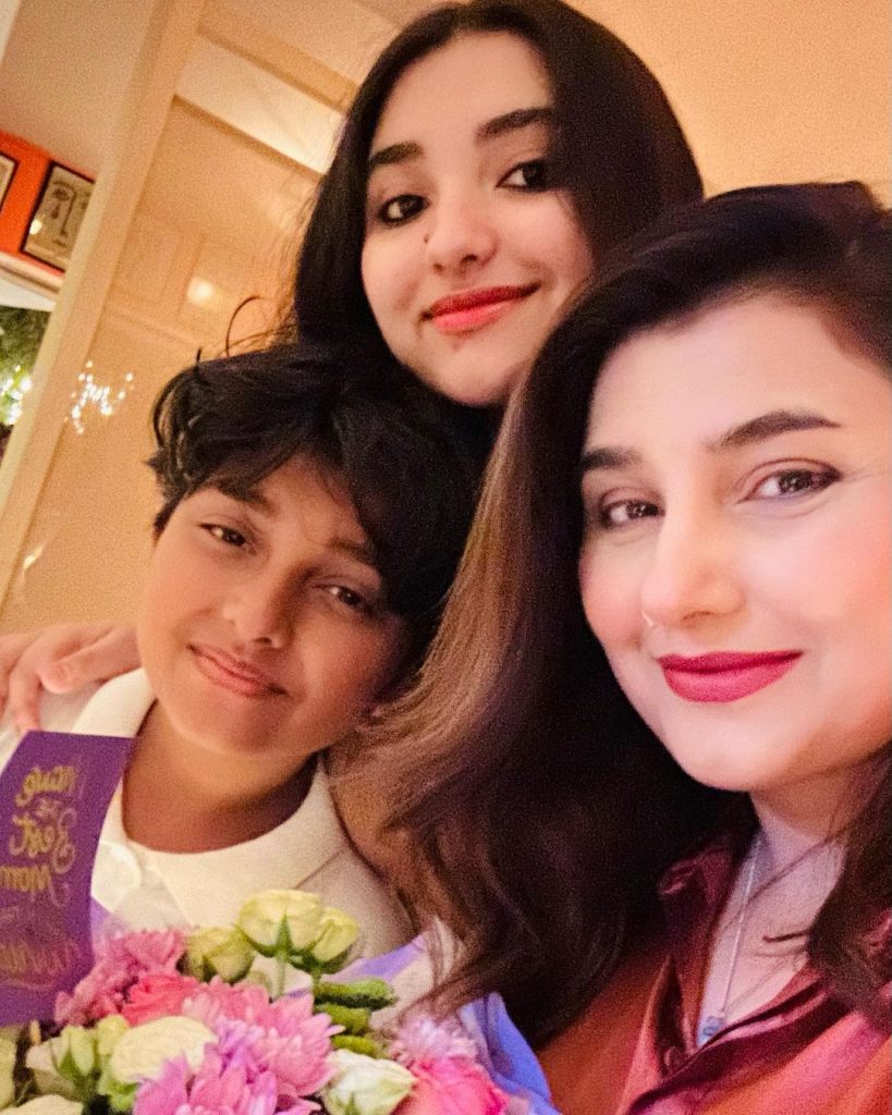Javeria And Saud Had A Beautiful Mother's Day Dinner With Kids