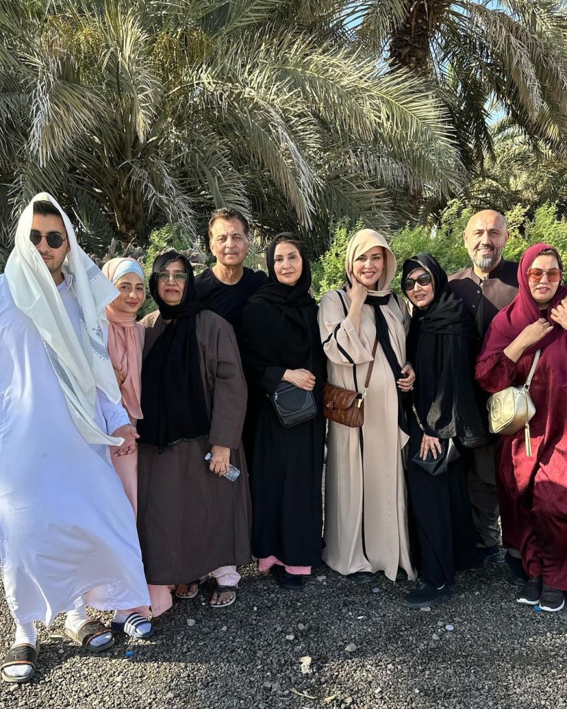 Natasha Lakhani In Madinah With Her Family