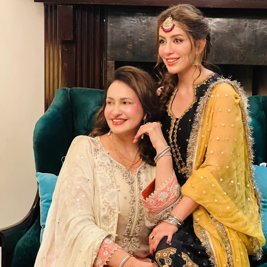 Mother-Daughter Duo Saba Faisal And Sadia Faisal Looking Gorgeous At A Family Wedding